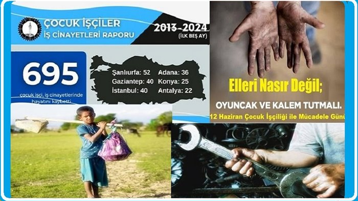 Eğitim-İş Genel Başkanı Özbay'dan   "Çocuk İşçiliği ile Mücadele Günü" açıklaması